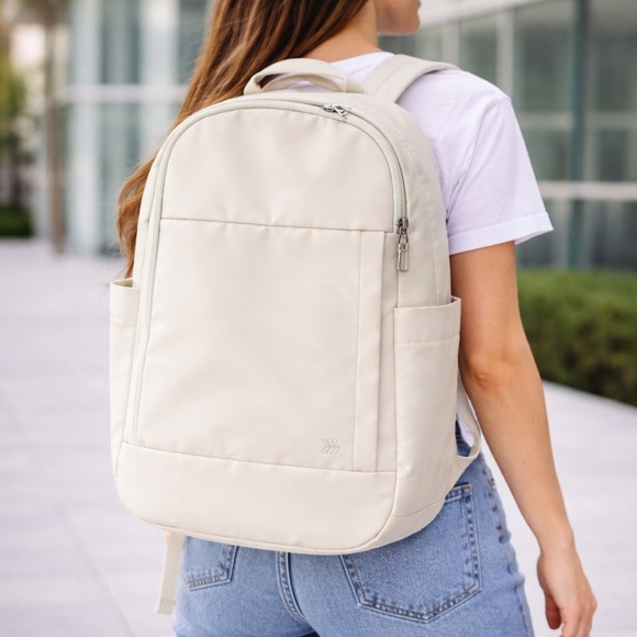 All in Motion Cream Backpack - Picture 2 of 2